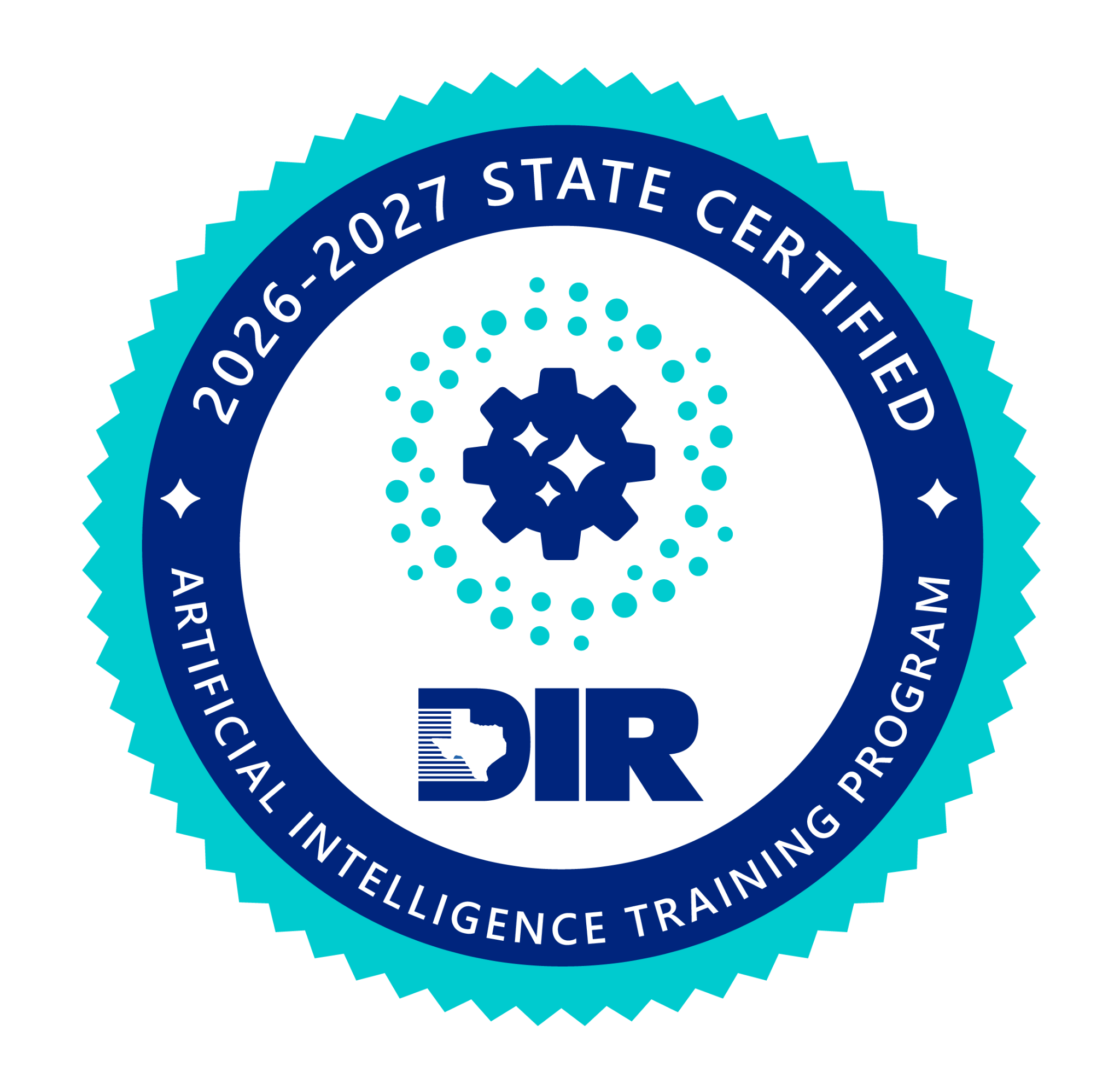 Texas DIR state certified artificial intelligence training program, 2026–2027